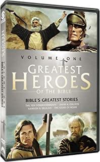 Greatest Heroes of the Bible Volume 1: Bible's Greatest Stories Ten Commandments