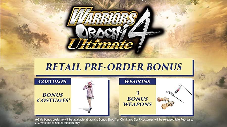 Warriors Orochi 4 Ultimate