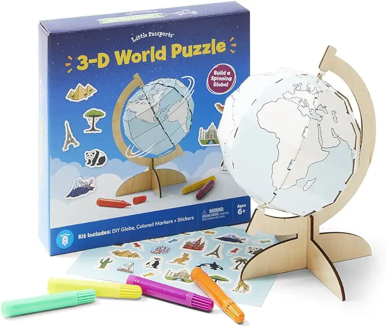 Little Passports: 3-D World Puzzle