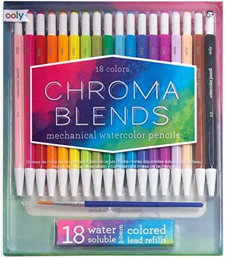 Chroma Blends Mechanical Watercolor Pencils - 20 PC Set