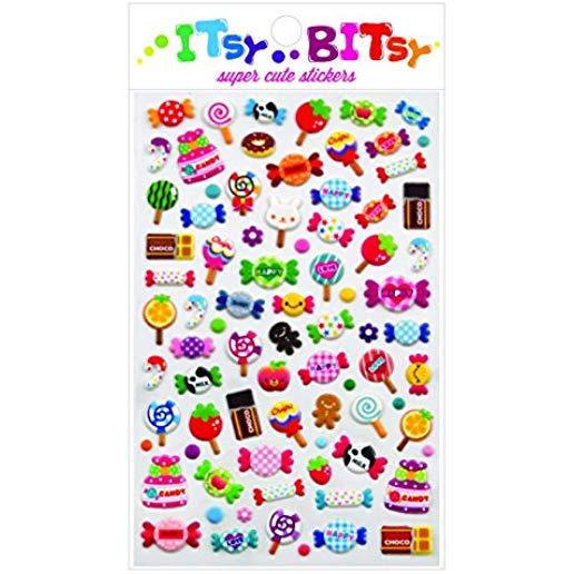 Itsy Bitsy Stickers - Candy Time