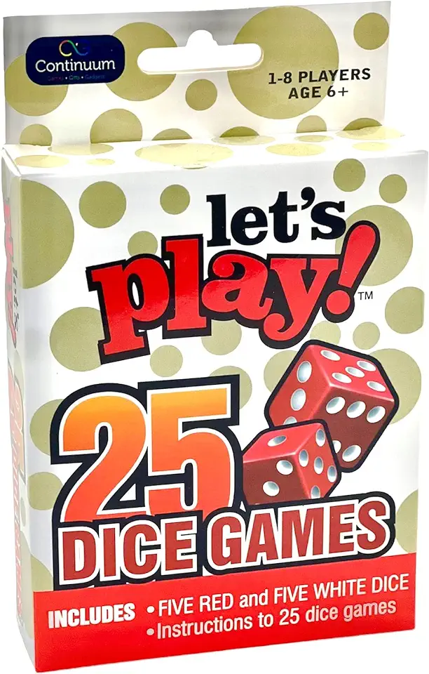 Let's Play 25 Games Dice