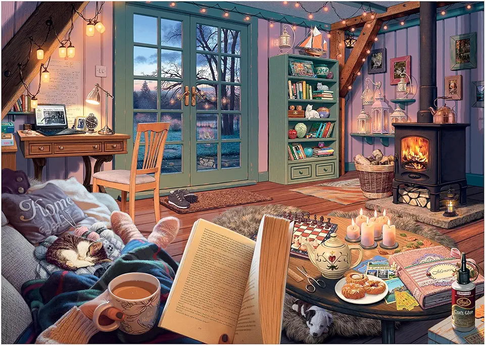 Cozy Retreat 500 PC Large Format Puzzle