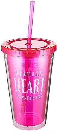 Tumbler P Big Heart Pink 1 Cor