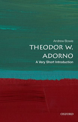 Theodor Adorno: A Very Short Introduction