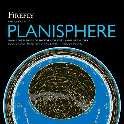 Firefly Planisphere: Latitude 42 Degrees North