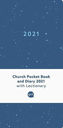 Church Pocket Book and Diary 2021: Blue Sea