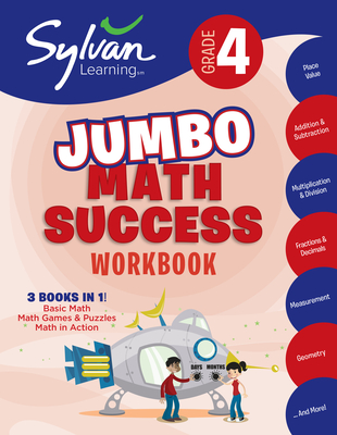 4th Grade Jumbo Math Success Workbook: Activities, Exercises, and Tips to Help Catch Up, Keep Up, and Get Ahead