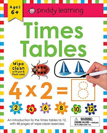 Wipe Clean Workbook: Times Tables