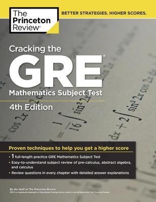 Cracking the GRE Mathematics Subject Test