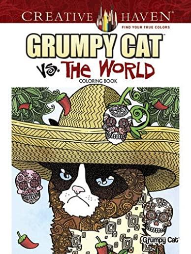 Creative Haven Grumpy Cat vs. the World Coloring Book