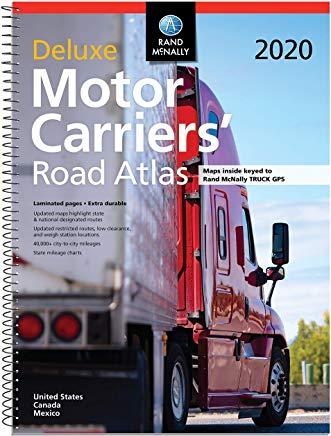 Rand McNally 2020 Deluxe Motor Carriers' Road Atlas