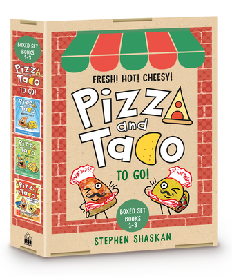 Pizza and Taco to Go! 3-Book Boxed Set: Pizza and Taco: Who's the Best?; Pizza and Taco: Best Party Ever!; Pizza and Taco Super-Awesome Comic!