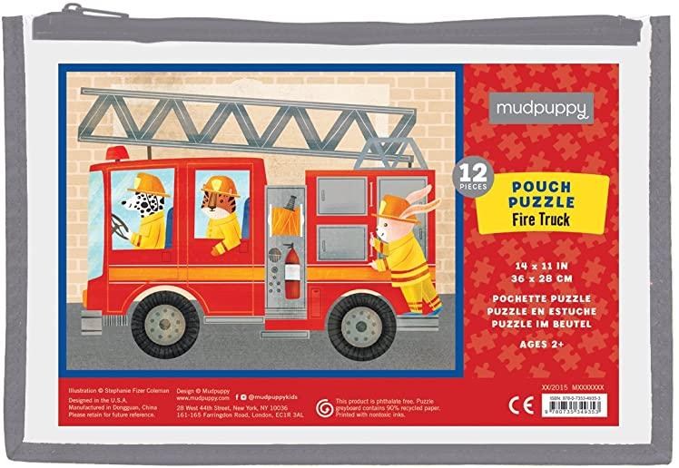 Fire Truck Pouch Puzzle