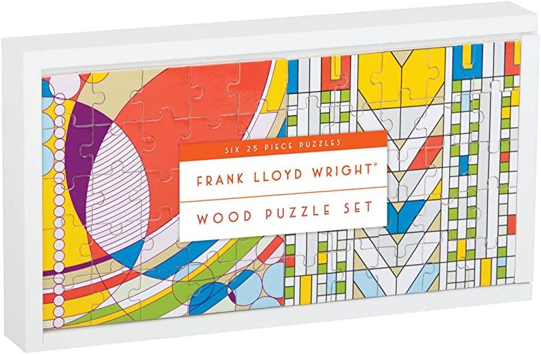 Frank Lloyd Wright Wood Puzzle Set