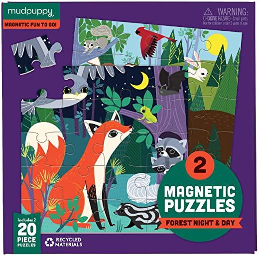 Forest Night & Day Magnetic Puzzles