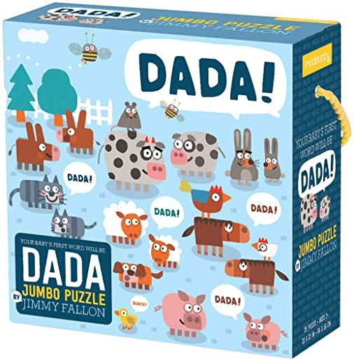 Jimmy Fallon Your Baby's First Word Will Be Dada Jumbo Puzzle