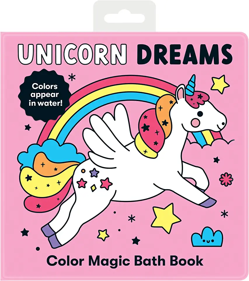 Unicorn Dreams Color Magic Bath Book