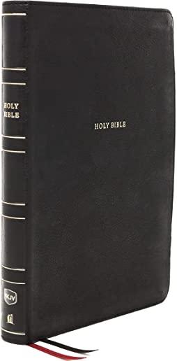 Nkjv, Thinline Reference Bible, Leathersoft, Black, Thumb Indexed, Red Letter Edition, Comfort Print: Holy Bible, New King James Version