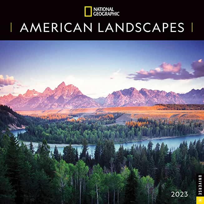 National Geographic: American Landscapes 2023 Wall Calendar