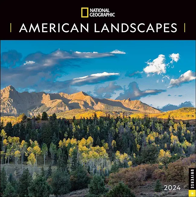 National Geographic: American Landscapes 2024 Wall Calendar