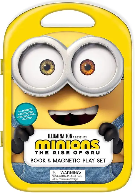 Minions: The Rise of Gru: Book & Magnetic Play Set