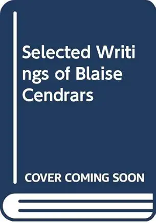 Selected Writings of Blaise Cendrars