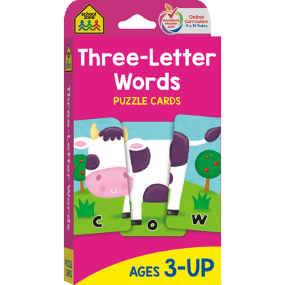 Three Letter Words: Puzzle Card