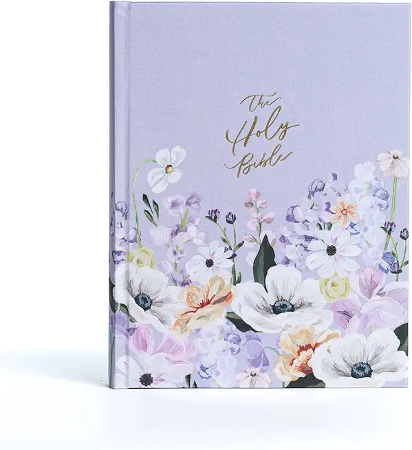 KJV Notetaking Bible, Large Print Hosanna Revival Edition, Lavender/Peach Cloth Over Board