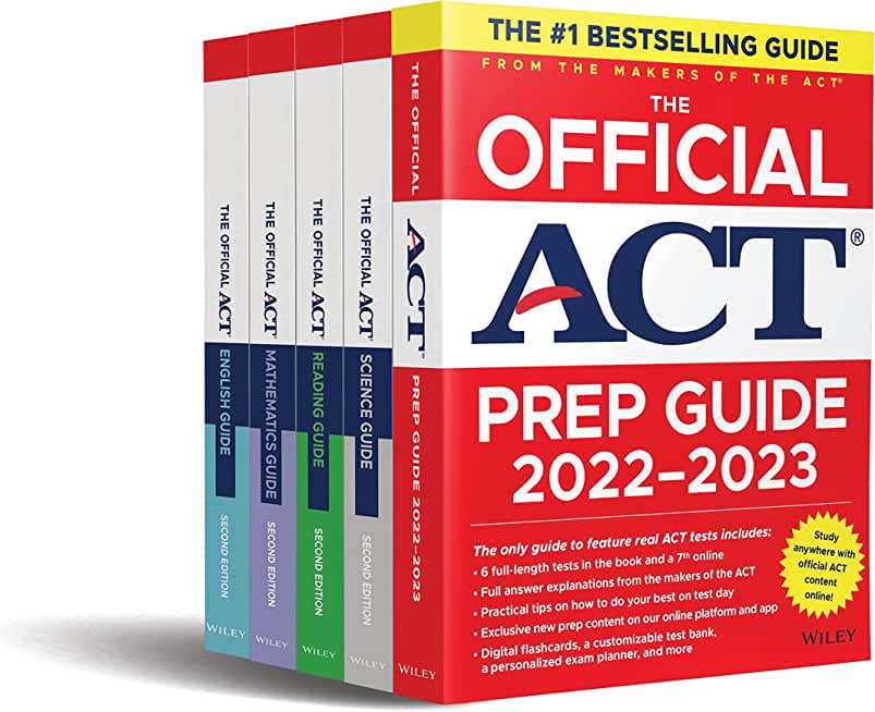 The Official ACT Prep & Subject Guides 2022-2023 Complete Set