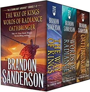 Stormlight Archive MM Boxed Set I, Books 1-3: The Way of Kings, Words of Radiance, Oathbringer