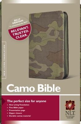 Camo Bible-NLT-Zipper