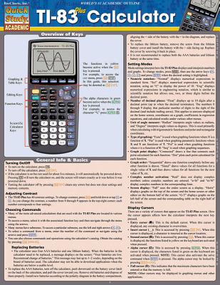 Ti-83 Plus Calculator