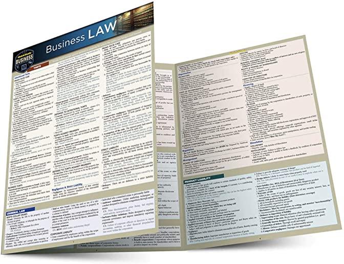 Business Law: A Quickstudy Laminated Reference Guide