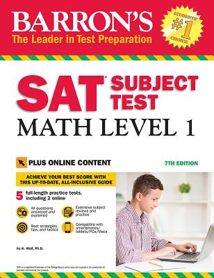 SAT Subject Test: Math Level 1 with Online Tests