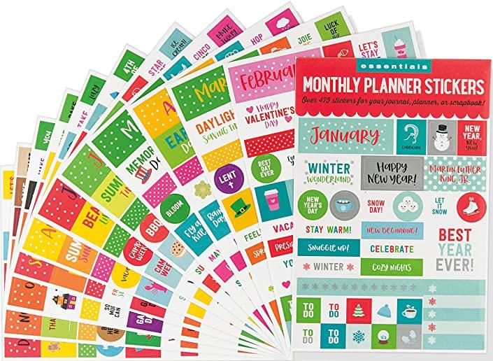 Planner Stickers Month by Month