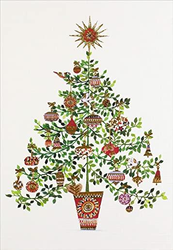 Yuletide Tree Small Boxed Holiday Cards