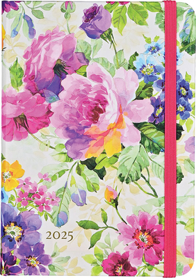 2025 Peony Garden Weekly Planner (16 Months, Sept 2024 to Dec 2025)