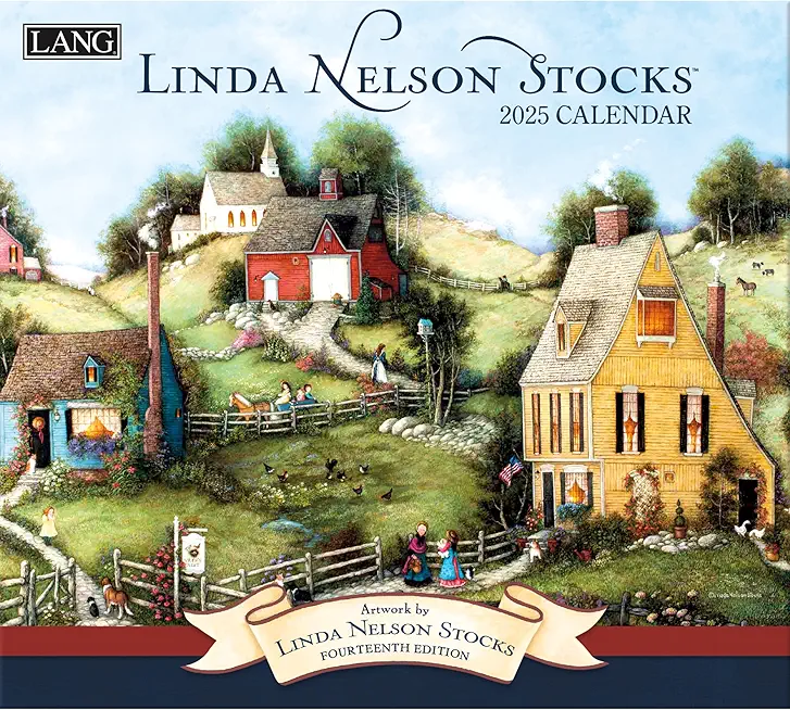 Linda Nelson Stocks 2025 Wall Calendar