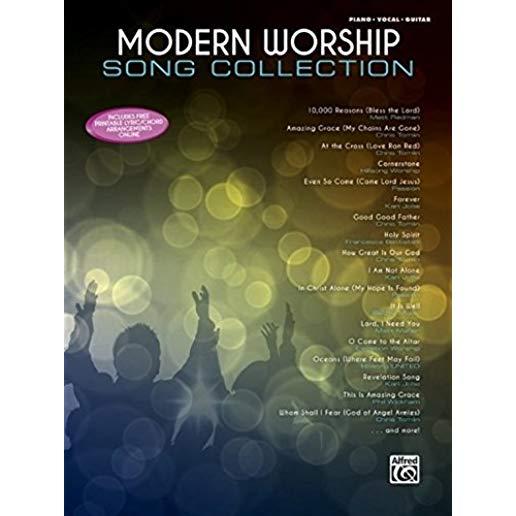 Modern Worship Song Collection: Piano/Vocal/Guitar