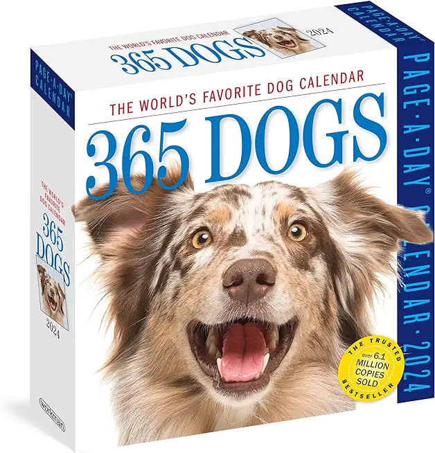 365 Dogs Page-A-Day Calendar 2024: The World's Favorite Dog Calendar