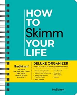 How to Skimm Your Life 17-Month 2020-2021 Monthly/Weekly Planning Calendar