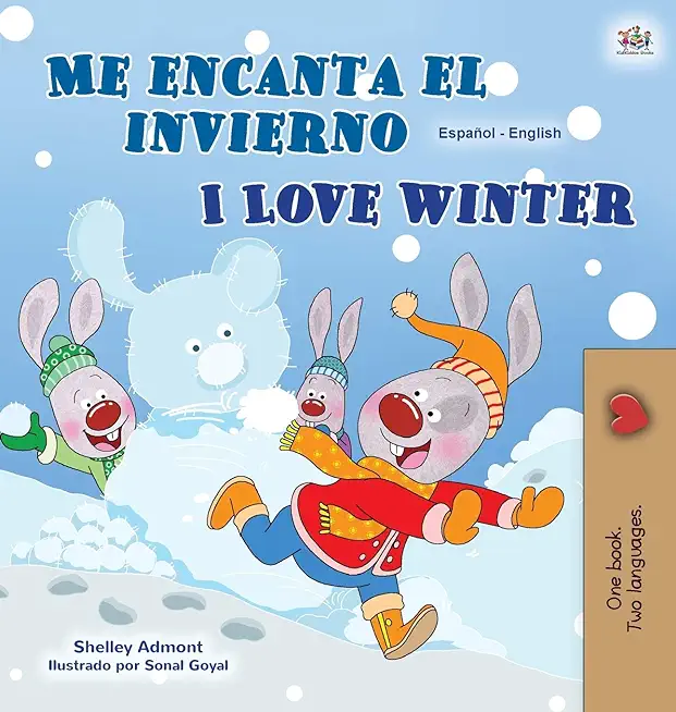 I Love Winter (Spanish English Bilingual Children's Book)