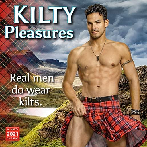 2021 Kilty Pleasures 16-Month Wall Calendar