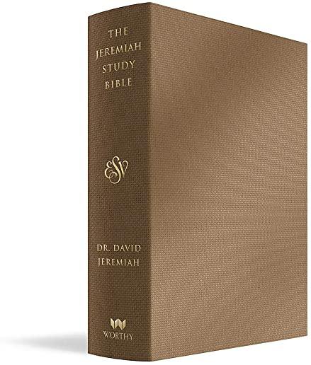 The Jeremiah Study Bible, Esv, Bronze Leatherluxe(r): What It Says. What It Means. What It Means for You.