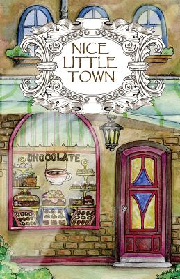 Adult Coloring Book: Nice Little Town