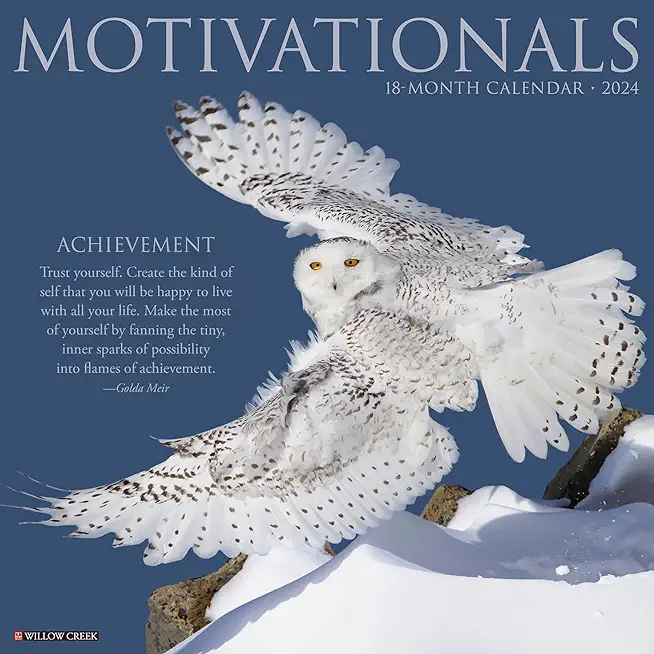 Motivationals 2024 12 X 12 Wall Calendar