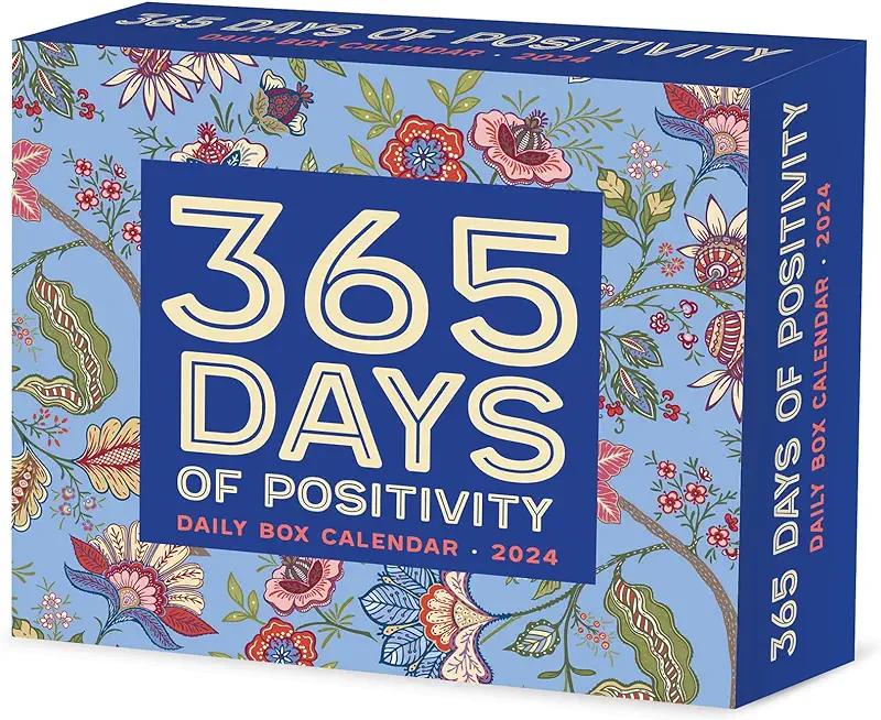 365 Days of Positivity 2024 6.2 X 5.4 Box Calendar