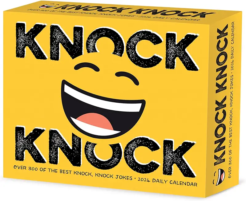 Knock Knock 2024 6.2 X 5.4 Box Calendar