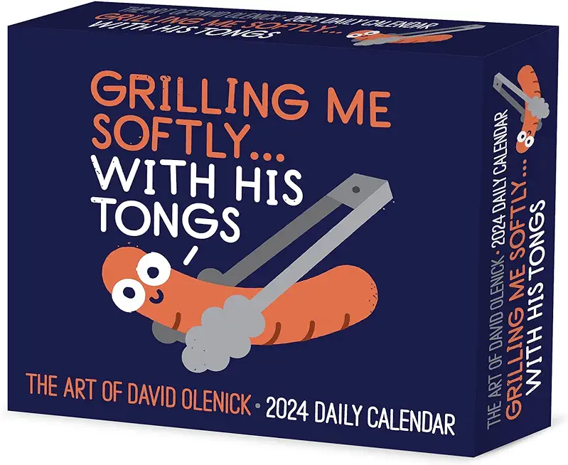 The Art of David Olenick 2024 6.2 X 5.4 Box Calendar